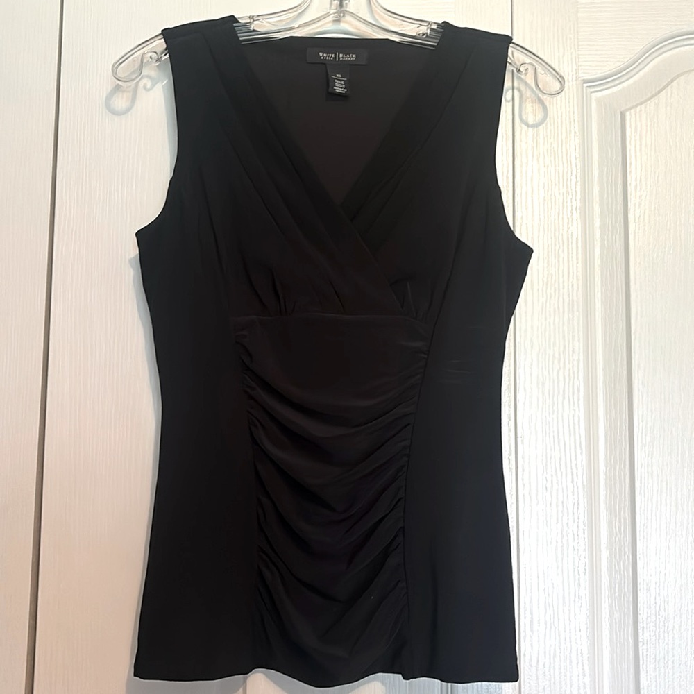 WHBM Black Layering Tank Top XS